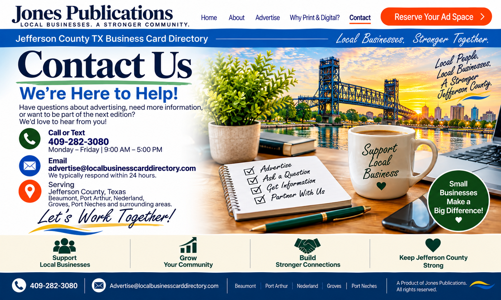 Contact Jones Publications